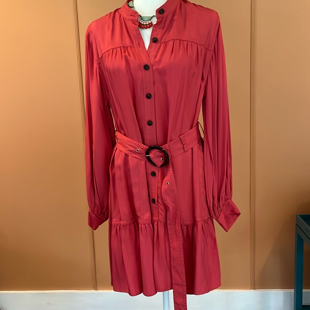 Brand new never worn, Banana Republic, coral dress, and medium - Picture 1 of 3